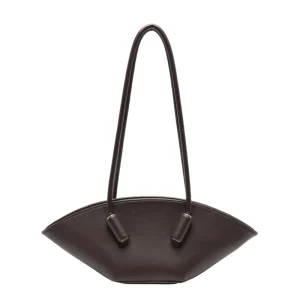 Factory OEM Customization Large Capacity Vintage Style Lady Fashion Genuine Leather Single Strap Tote Bags for All Seasons