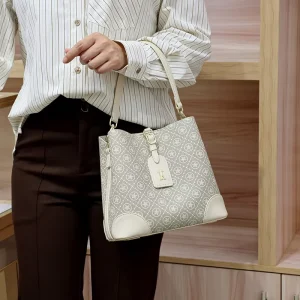 Factory PVC Women’s Handheld Bucket Bags
