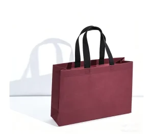 Factory Price Custom Logo Custom Color Reusable Non Woven Fabric Tote Bags Clothing Bag Eco friendly Recyclable Screen Printed