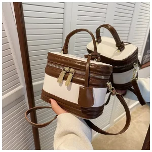 Factory Women Designer PU Leather Crossbody Purse Trendy Designer Bucket Bag