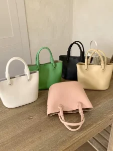 Factory Women’s Crossbody Leather Bag Genuine Leather Fashion Shoulder Women’s Bucket Bags for Ladies’ Daily Use