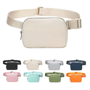 Fanny Belt Bag Waist Pack Crossbody Bags Bum Bag for Running Hiking Travel Workout Waterproof Nylon Fanny Pack