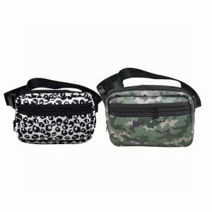 Fanny Pack Belt Bags Neoprene Printed Sport Running Waist Bag