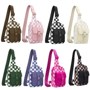 Fanny Packs for Women Crossbody Belt Bag with Adjustable Strap Fashion Waist Belt Bag With Pockets Crossbody Sling Bag