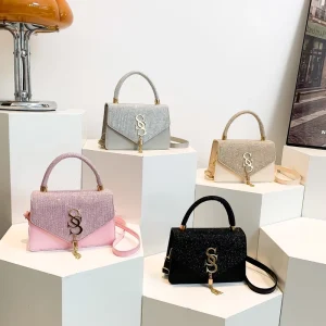 Fashion All-match Popular Shoulder Bag Small Square Women Handbags Strap Crossbody Messenger Purses Bags