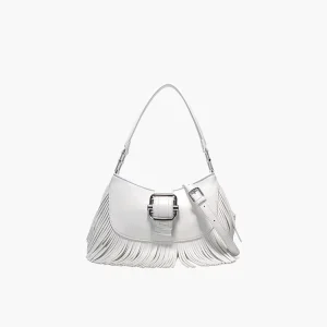 Fashion Bags Large Capacity Lady Underarm Shoulder Bags With Tassel Decoration for Girl