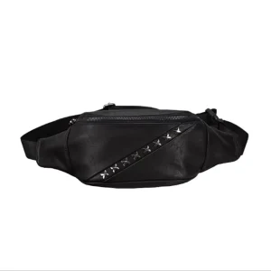 Fashion Black High Grade Sport Waist Bag Waterproof Running Belt Waist Bag