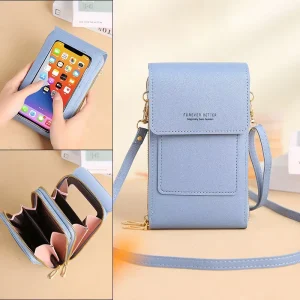 Fashion Casual PU Ladies Shoulder Wallet Purse Phone Bag Small Handbag Women’s Shoulder Bag Mini Handbag
