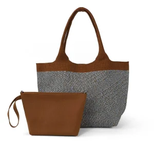 Fashion Design Portable Quality Women’s Casual Polyester Open Tote Bags Large Capacity All Seasons