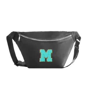 Fashion Design Unisex Large Nylon Waterproof Zipper Sports Fanny Packs Waist Belt Chest Bag for Women Men Mobile Phone Crossbody