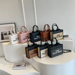 Fashion Designer Bags Woven Letter Women’s Bag Large Capacity Tote Handbag Crossbody Bag