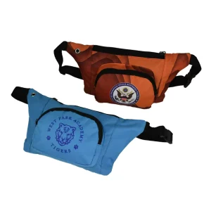 Fashion Hot Sell Polyester Zipper Shoulder Bag Women Waist Belt Bag