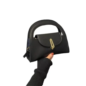Fashion Luxury Designer Brand Women’s Geometric Pattern PU Leather Hobo Crossbody Shoulder Handbag