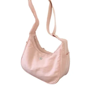 Fashion Mini Shoulder Bag 1L Ladies City Essentials Lightweight Waterproof Nylon Zipper Closure Crossbody Bag for Women Fitness