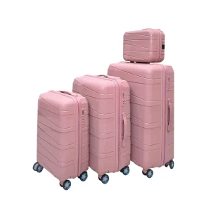 Fashion Multifunctional Aluminum Suitcase 3 Piece SKD Hard Case Organizer Bag Set Product Trolley Luggage