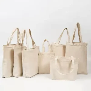 Fashion Natural Cotton Canvas Grocery Bag