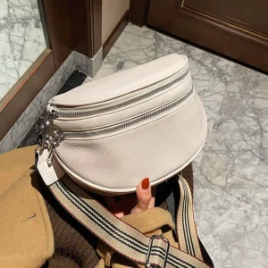 Fashion New Crossbody Bag Purse Fanny Packs Leather Belt Bag for Women