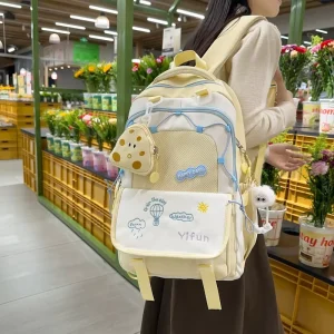 Fashion New Multifunction Student Bag Fashion School Backpack Travel Waterproof Backpack