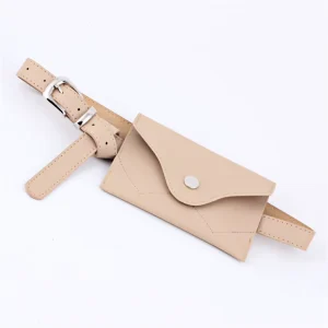 Fashion Outdoor Travel Lady Leather Belt Waist Bag Woman Belt Fanny Pack Bag Crossbody Waist Bags for Women