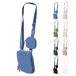 Fashion Portable Multilayer Pocket Chest Bags Custom Waterproof One Shoulder Bags Crossbody Mini Belt Bag for Unisex