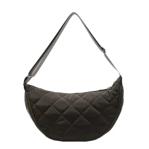 Fashion Quilted Thread Women’s Hobos Shoulder Bags Soft Travel Portable Ladies Crossbody Bag Female Dumpling Bag