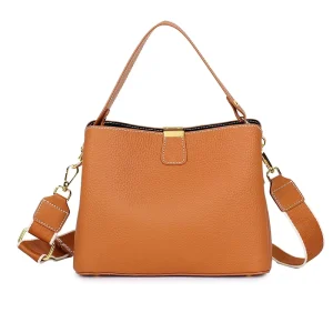 Fashion Satchel Tote Shoulder Bag Soft Hobo Bag Women Genuine Leather Purses and Handbags