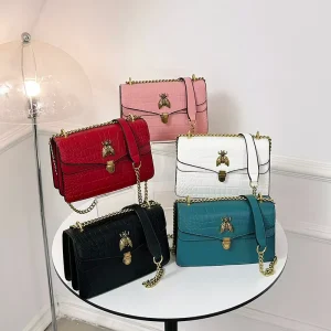 Fashion Small Shoulder Handbag for Women Lady’s Style Main Femme Messenger Bag with Chain New Handbags