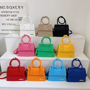 Fashion Small Shoulder Purses Handbags Adjustable Strap Vegan Leather Shoulder Bag for Women