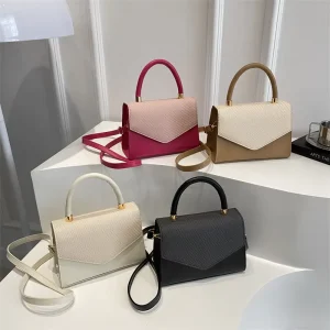Fashion Versatile Women’s Shoulder Crossbody Bag Niche Design Simple Small Square Bag