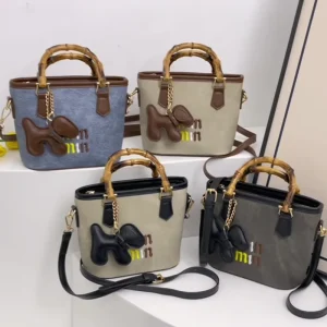 Fashion Vintage Bohemian Luxury Women’s Handbags with Zipper Closure Single Strap Portable Design