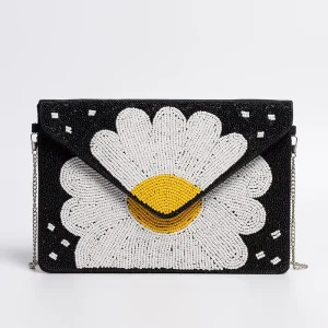 Fashion Women Casual Travel Multifunctional Single Shoulder Bag Women Luxury Bead Clutch Purse Embroidery Hand Bag