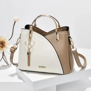 Fashion Women Luxury Purses and Handbags Women’s Casual Saddle Bag With Heart Pendent