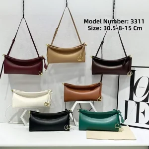 Fashion luxury shoulder bag for women high end commuting crossbody bag large capacity stick bag