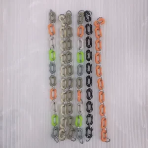 Fashion women’s bag dumb chain+aluminum chain