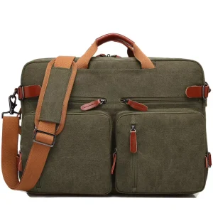 Fashionable Briefcases Lightweight 15.6 Inch Laptop Bag Water Resistant Work Office Bag Cross Body Messenger Bag