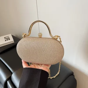 Fashionable Elegant Ladies Evening Bag Mini Handbag for Banquet Dinner Party Any Occasion Clutch Bag Evening Bags