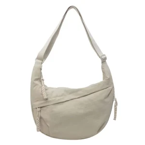 Fashionable Hobo Style Women’s Nylon Handbag Large Capacity Casual Shoulder Crossbody Bag for Daily Use All Seasons