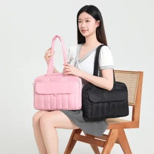 Fashionable Laptop Shoulder Bag Shockproof for Macbook 13.3 Inch Dell Samsung 14/15.6 Inch HP ASUS LG 16 Inch Laptop Bag