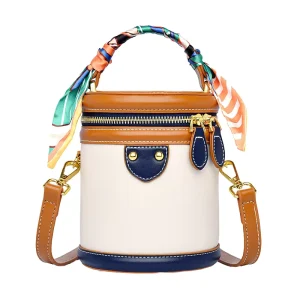 Fashionable PU Clear Bucket Bag for Ladies Cute Small Purses for Young Women Factory Design