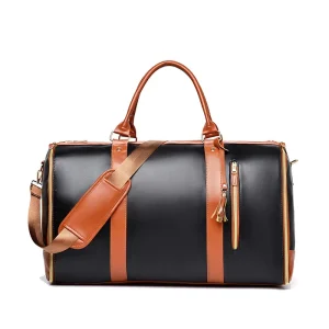Fashionable Travel Bags Waterproof and Thickened PU Outdoor Travel Bags Multi color Optional Sports Bags