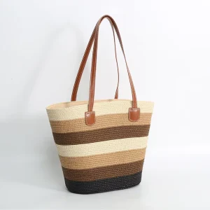 Fashionable Women’s Vacation Beach Woven Bag Large Straw Bags for Women’s Straw Bags