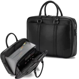 File Organizer With Handle 15.6 In Briefcase Laptop Bag Portable Document Organizer Handbags Back Packs
