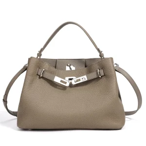 First Layer Cowhide Real Leather Handbag Shoulder Messenger Bag