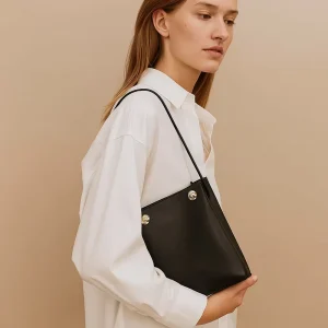 First Layer Cowhide Zip Spring Mobile Phone Bag Women Small Shoulder Crossbody Bucket Trendy Versatile Fashionable Mini