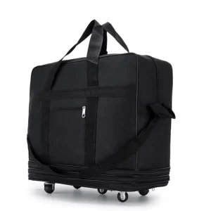Foldable Wheel Travel Bag Traveling Bags With Wheels Trolley Travel Luggage Bags