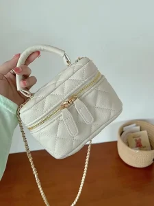 Foreign Trade Cross-Border Large Mini Bag Quilted Pattern-Style Autumn Hand-Held Chain Versatile Shoulder Crossbody Bag