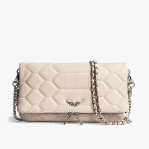 French New Diamond studded Wing Chain Bag Women’s Bag Fashion Crossbody Bag Simple Casual European and American Style