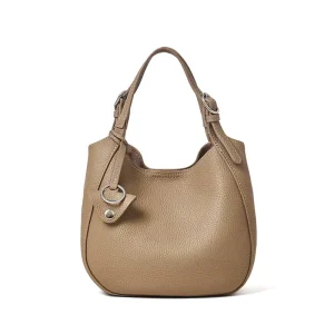 Genuine Leather Fashion Shoulder Bucket Bag Women’s Crossbody Bag Large Capacity Polyester