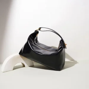 Genuine Leather Hobo Bags Women Vintage Underarm Shoulder Bag Fashion Dumpling Handbag Tote Soft Real Cowhide Purse Custom Logo