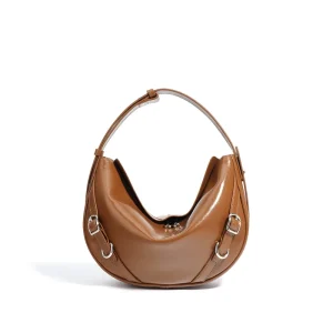 Genuine Leather Large Capacity Ladies Purse and Handbags Crossbody Bag Simple Design Shoulder Bags for Women